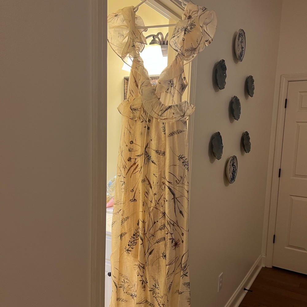 H&M floral maxi dress